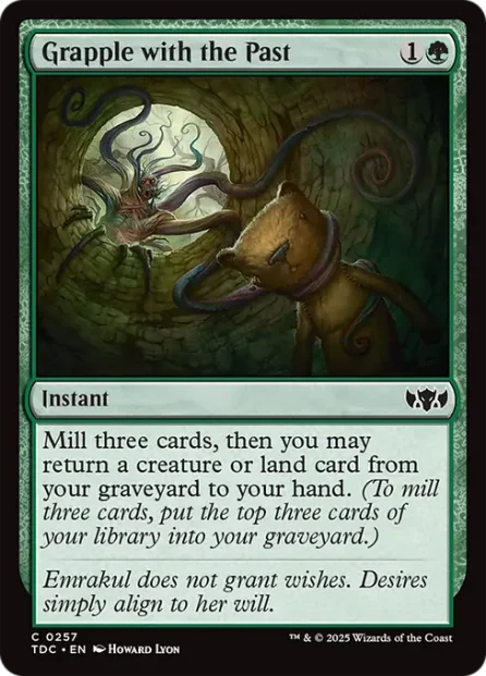 Grapple with the Past, Tarkir: Dragonstorm Commander — Magic: The Gathering card