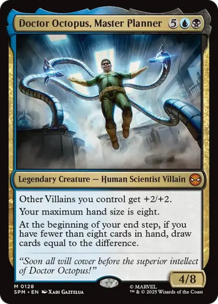 Doctor Octopus, Master Planner, Marvel's Spider-Man — Magic: The Gathering card