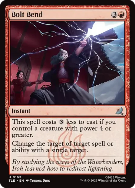 Bolt Bend, Avatar: The Last Airbender Eternal, foil — Magic: The Gathering card