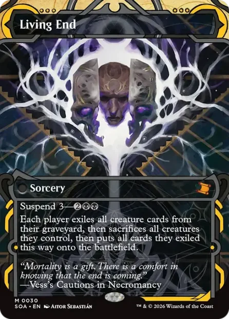 Living End, Secrets of Strixhaven Mystical Archive — Magic: The Gathering card