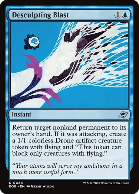 Desculpting Blast, Edge of Eternities — Magic: The Gathering card