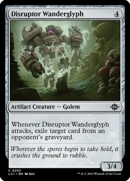 Disruptor Wanderglyph, The Lost Caverns of Ixalan — Magic: The Gathering card