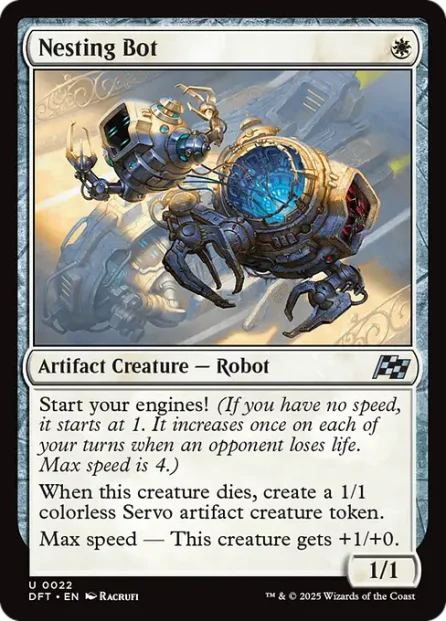Nesting Bot, Aetherdrift — Magic: The Gathering card