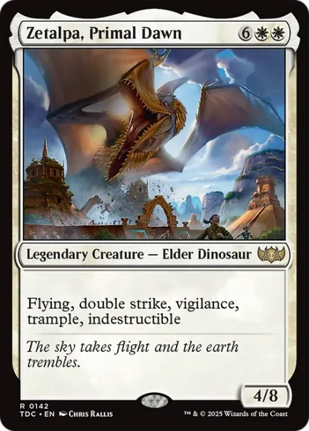 Zetalpa, Primal Dawn, Tarkir: Dragonstorm Commander — Magic: The Gathering card