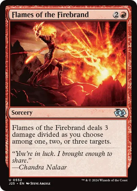 Flames of the Firebrand, Foundations Jumpstart — Magic: The Gathering card