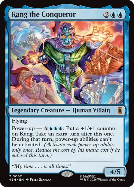 Kang the Conqueror, Marvel Super Heroes — Magic: The Gathering card