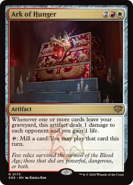 Ark of Hunger, Secrets of Strixhaven — Magic: The Gathering card