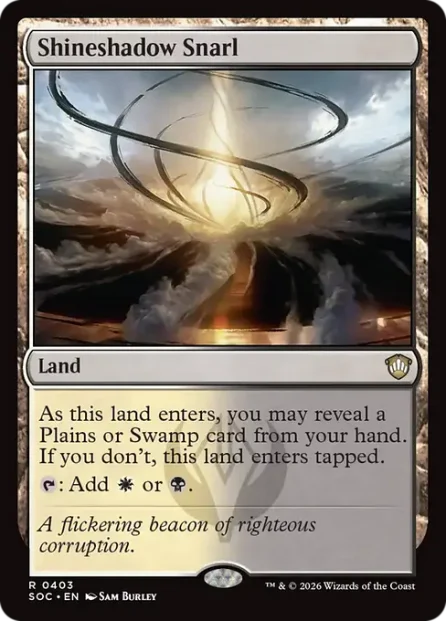 Shineshadow Snarl, Secrets of Strixhaven Commander — Magic: The Gathering card