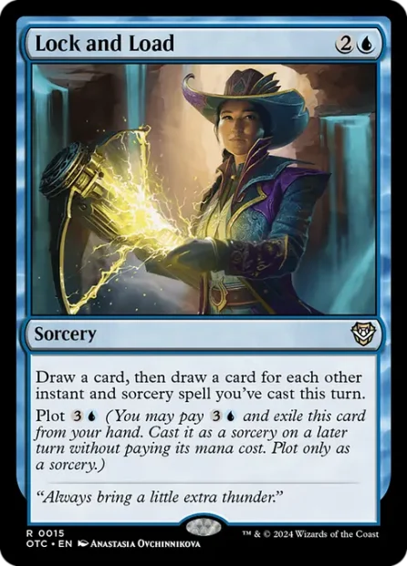 Lock and Load, Outlaws of Thunder Junction Commander — Magic: The Gathering card