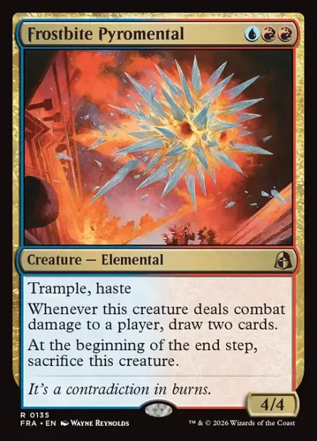 Frostbite Pyromental, Reality Fracture — Magic: The Gathering card