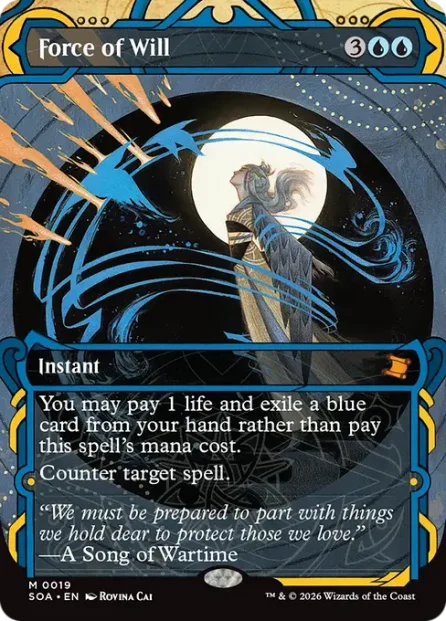 Force of Will, Secrets of Strixhaven Mystical Archive — Magic: The Gathering card