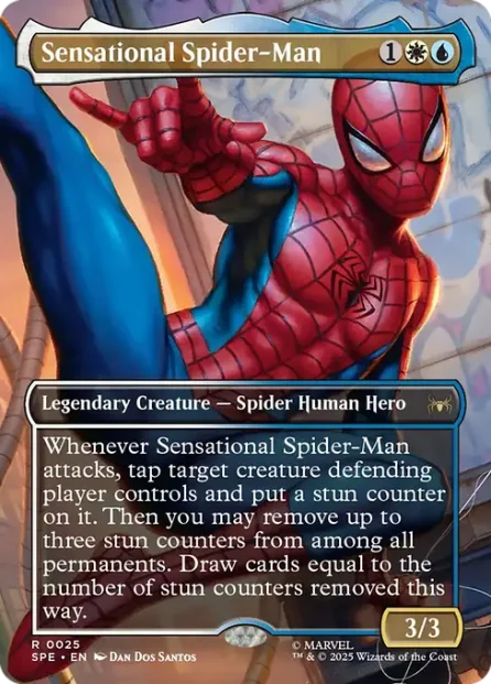 Sensational Spider-Man, Marvel's Spider-Man Eternal — Magic: The Gathering card