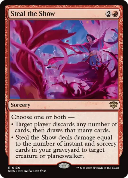 Steal the Show, Secrets of Strixhaven — Magic: The Gathering card