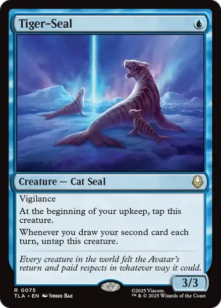 Tiger-Seal, Avatar: The Last Airbender — Magic: The Gathering card