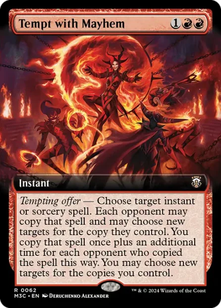 Tempt with Mayhem, Modern Horizons 3 Commander — Magic: The Gathering card