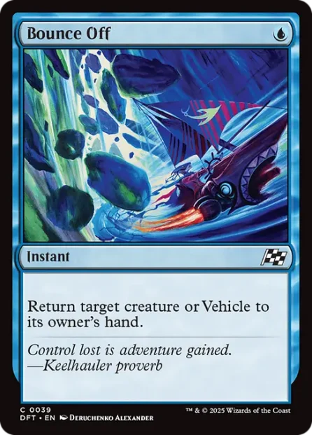 Bounce Off, Aetherdrift — Magic: The Gathering card