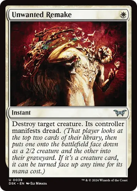 Unwanted Remake, Duskmourn: House of Horror — Magic: The Gathering card