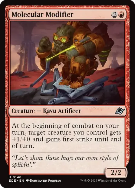 Molecular Modifier, Edge of Eternities — Magic: The Gathering card