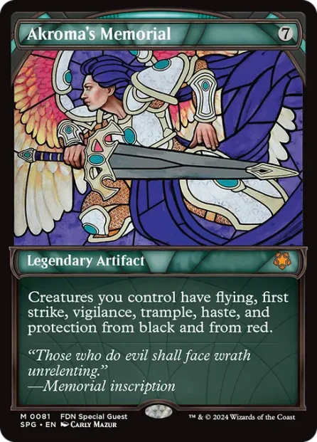 Akroma's Memorial, Special Guests — Magic: The Gathering card