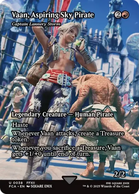 Captain Lannery Storm, Final Fantasy: Through the Ages — Magic: The Gathering card