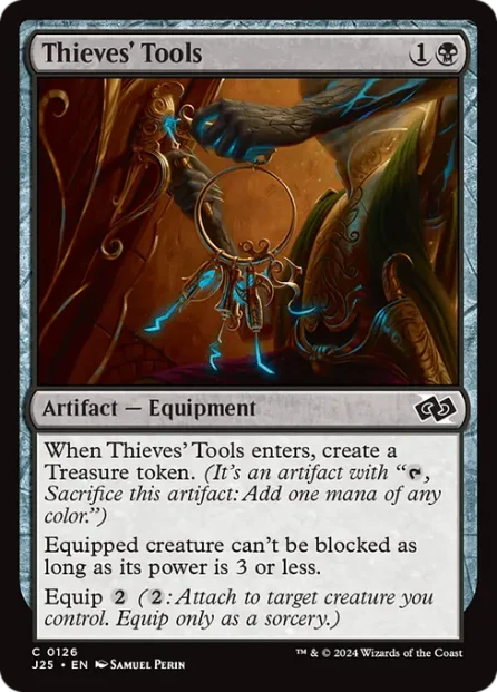 Thieves' Tools, Foundations Jumpstart — Magic: The Gathering card
