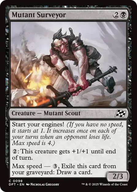 Mutant Surveyor, Aetherdrift — Magic: The Gathering card