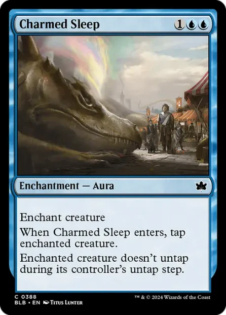 Charmed Sleep, Bloomburrow — Magic: The Gathering card