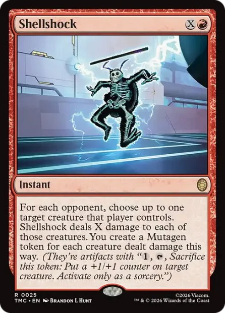 Shellshock, Teenage Mutant Ninja Turtles Eternal — Magic: The Gathering card