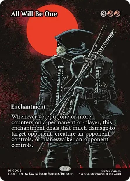 All Will Be One, Teenage Mutant Ninja Turtles Source Material — Magic: The Gathering card