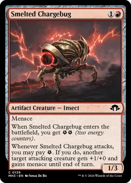 Smelted Chargebug, Modern Horizons 3 — Magic: The Gathering card