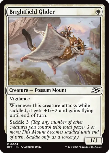 Brightfield Glider, Aetherdrift — Magic: The Gathering card