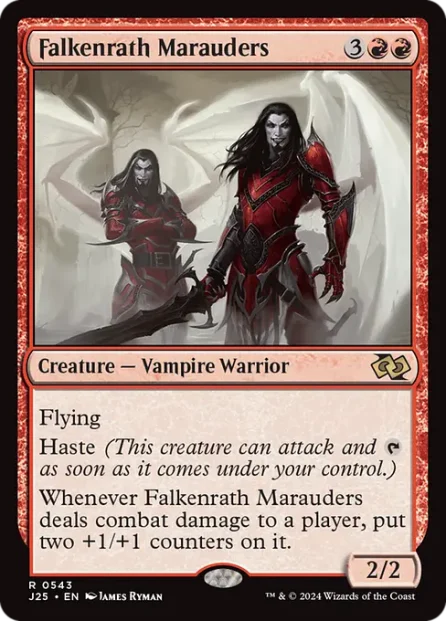Falkenrath Marauders, Foundations Jumpstart — Magic: The Gathering card
