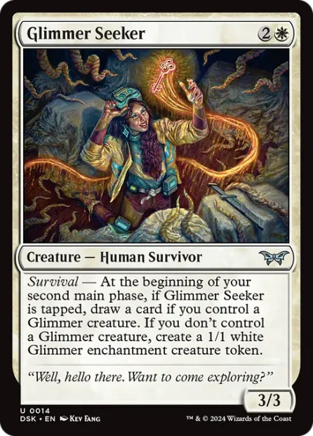 Glimmer Seeker, Duskmourn: House of Horror — Magic: The Gathering card