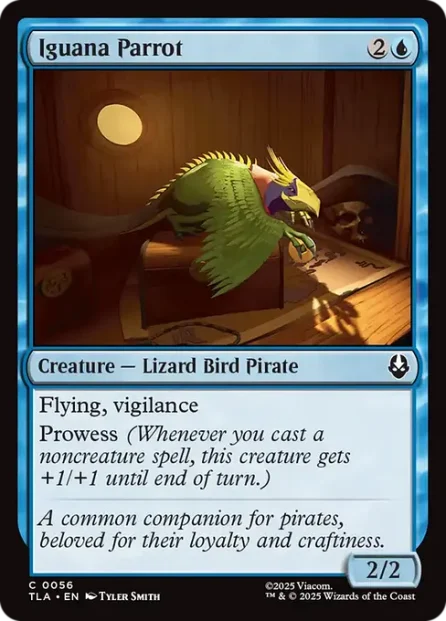 Iguana Parrot, Avatar: The Last Airbender — Magic: The Gathering card