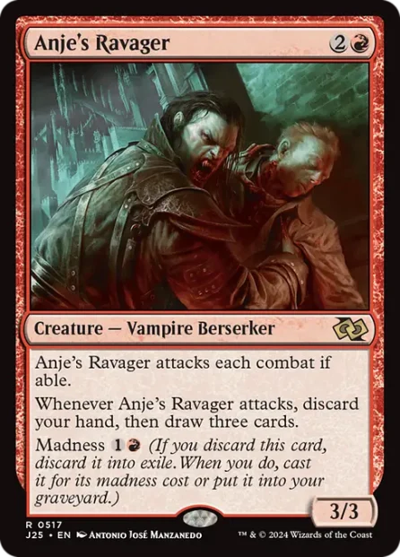 Anje's Ravager, Foundations Jumpstart — Magic: The Gathering card