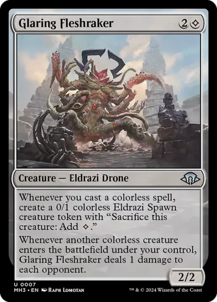 Glaring Fleshraker, Modern Horizons 3 — Magic: The Gathering card