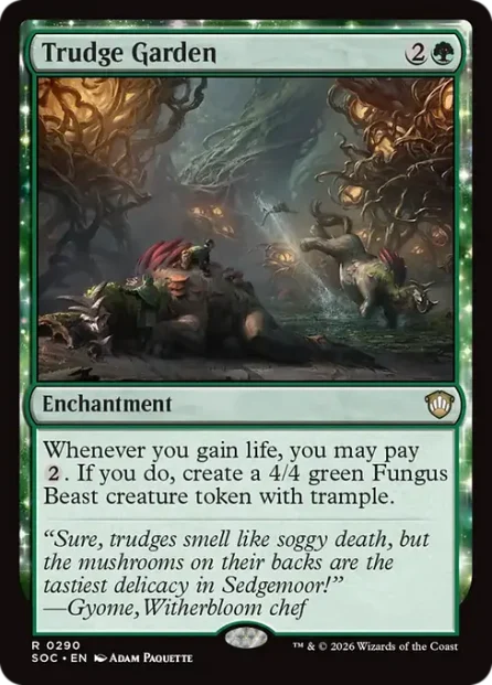 Trudge Garden, Secrets of Strixhaven Commander — Magic: The Gathering card