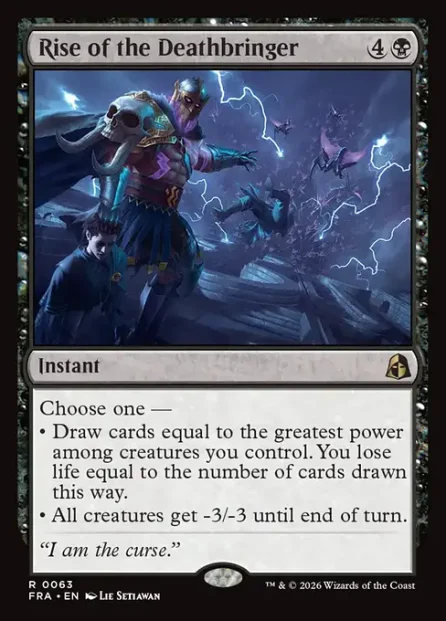 Rise of the Deathbringer, Reality Fracture — Magic: The Gathering card