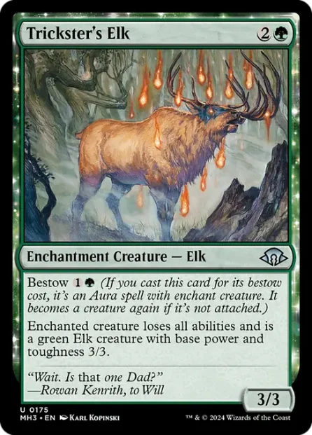 Trickster's Elk, Modern Horizons 3 — Magic: The Gathering card