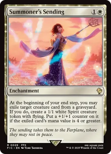 Summoner's Sending, Final Fantasy Commander — Magic: The Gathering card
