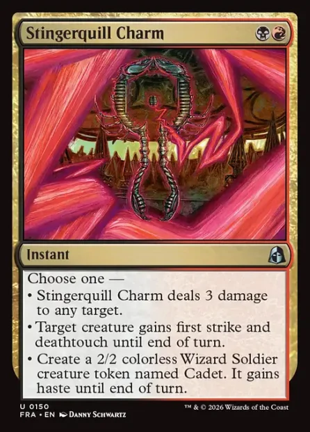 Stingerquill Charm, Reality Fracture — Magic: The Gathering card