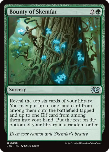 Bounty of Skemfar, Foundations Jumpstart — Magic: The Gathering card