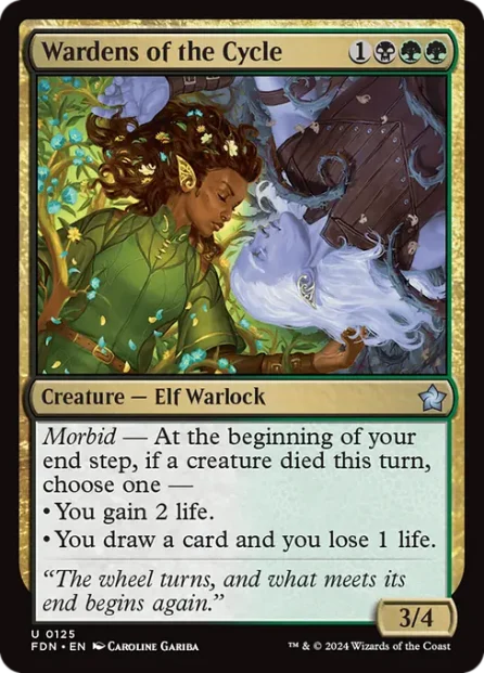 Wardens of the Cycle, Foundations — Magic: The Gathering card
