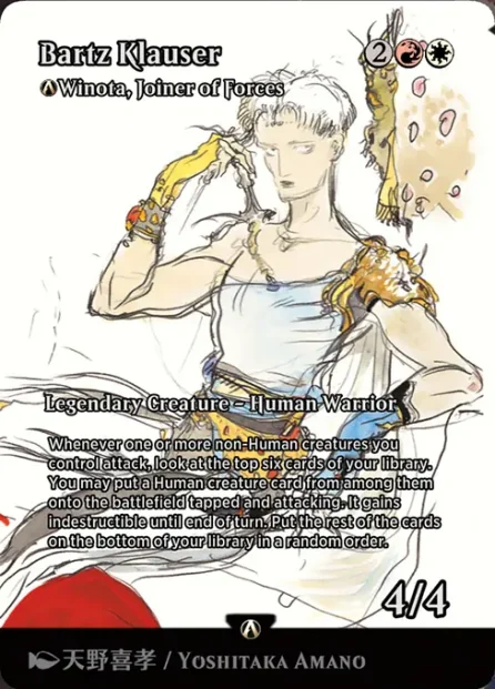 A-Winota, Joiner of Forces, Final Fantasy: Through the Ages — Magic: The Gathering card