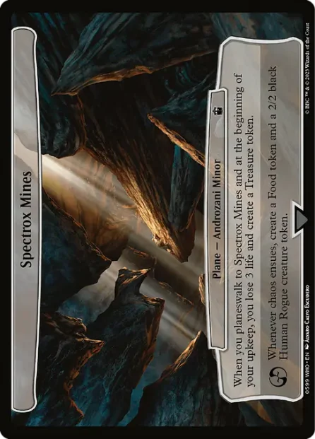 Spectrox Mines, Doctor Who — Magic: The Gathering card