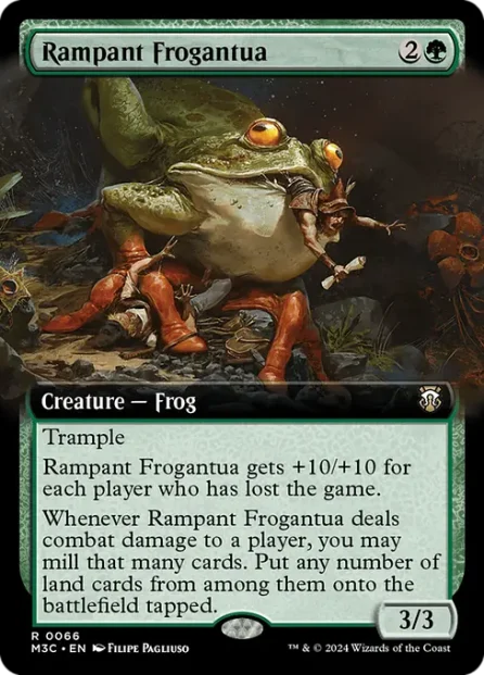 Rampant Frogantua, Modern Horizons 3 Commander — Magic: The Gathering card