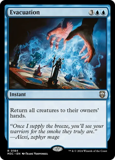 Evacuation, Modern Horizons 3 Commander — Magic: The Gathering card