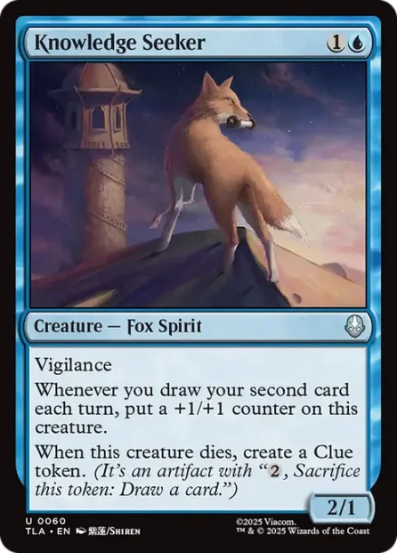 Knowledge Seeker, Avatar: The Last Airbender — Magic: The Gathering card