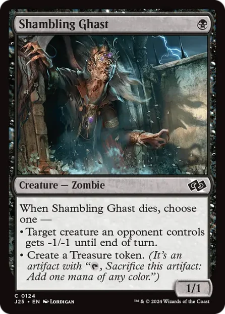Shambling Ghast, Foundations Jumpstart — Magic: The Gathering card
