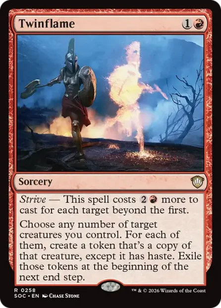 Twinflame, Secrets of Strixhaven Commander — Magic: The Gathering card